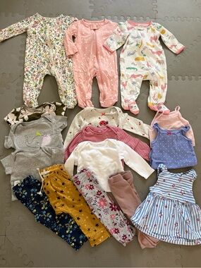 Baby girl adorable bundle